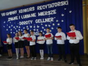 Konkurs Recytatorski wierszy Doroty Gellner